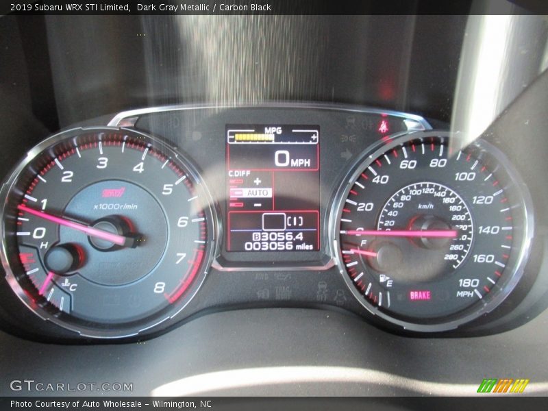  2019 WRX STI Limited STI Limited Gauges