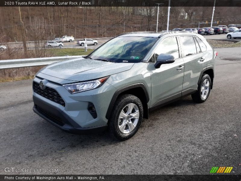 Lunar Rock / Black 2020 Toyota RAV4 XLE AWD