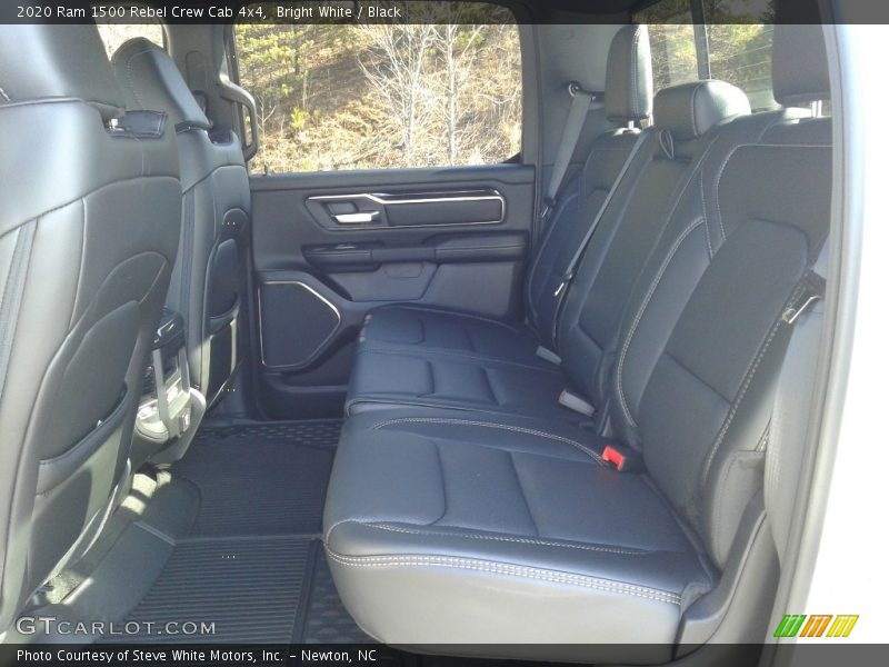 Rear Seat of 2020 1500 Rebel Crew Cab 4x4