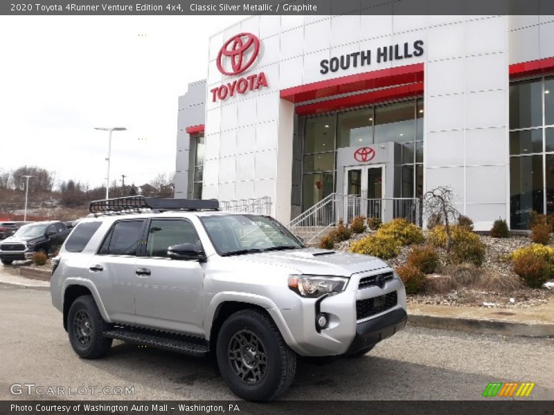 Classic Silver Metallic / Graphite 2020 Toyota 4Runner Venture Edition 4x4