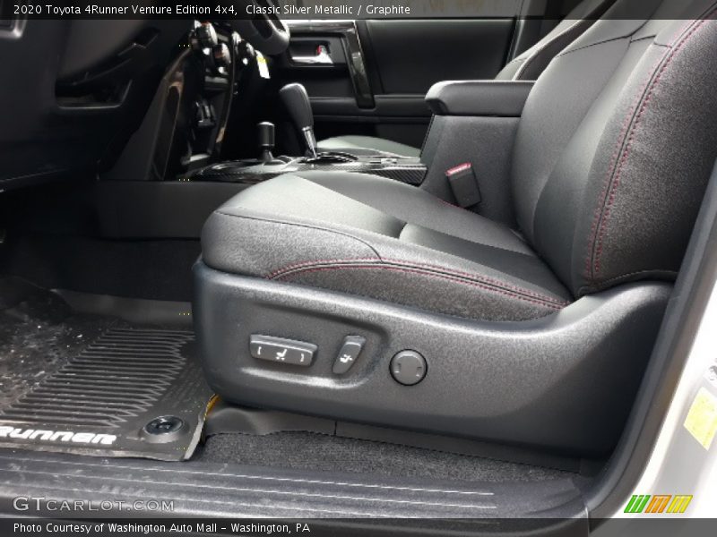 Front Seat of 2020 4Runner Venture Edition 4x4