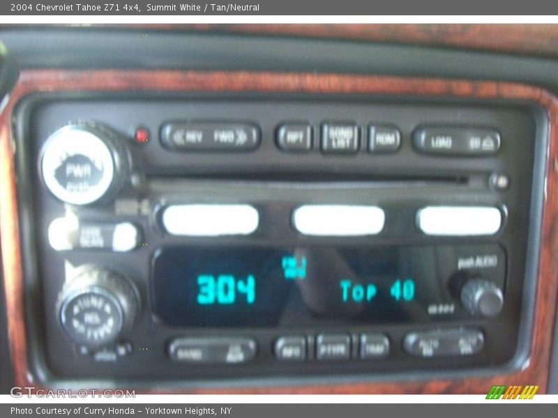 Summit White / Tan/Neutral 2004 Chevrolet Tahoe Z71 4x4