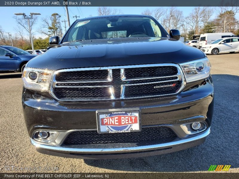 DB Black / Black 2020 Dodge Durango SXT AWD