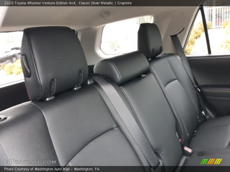 Rear Seat of 2020 4Runner Venture Edition 4x4