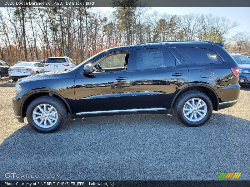 DB Black / Black 2020 Dodge Durango SXT AWD