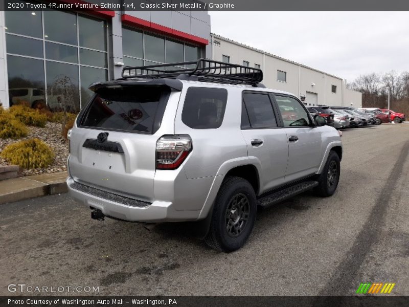 Classic Silver Metallic / Graphite 2020 Toyota 4Runner Venture Edition 4x4