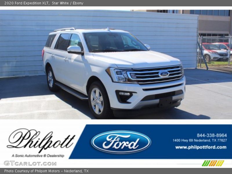 Star White / Ebony 2020 Ford Expedition XLT