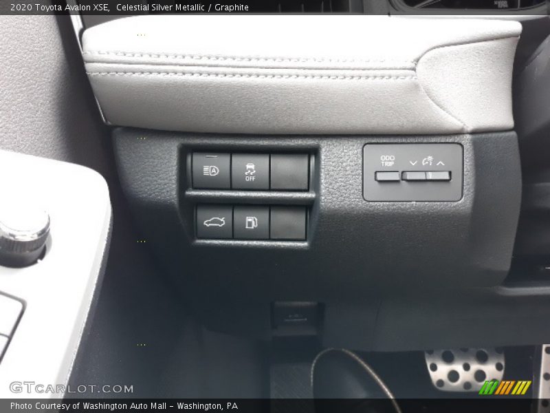 Controls of 2020 Avalon XSE