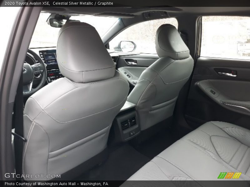 Rear Seat of 2020 Avalon XSE