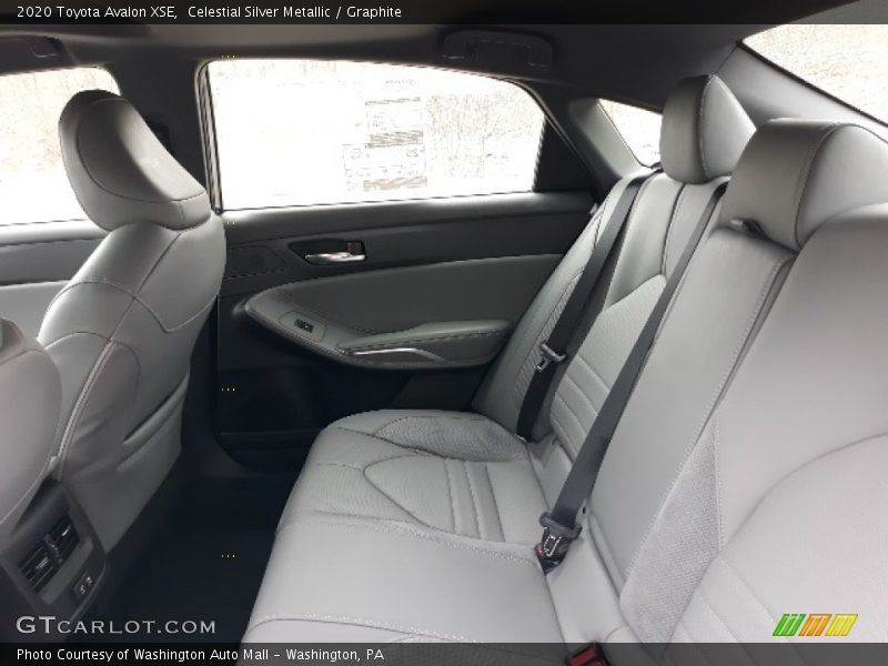 Rear Seat of 2020 Avalon XSE