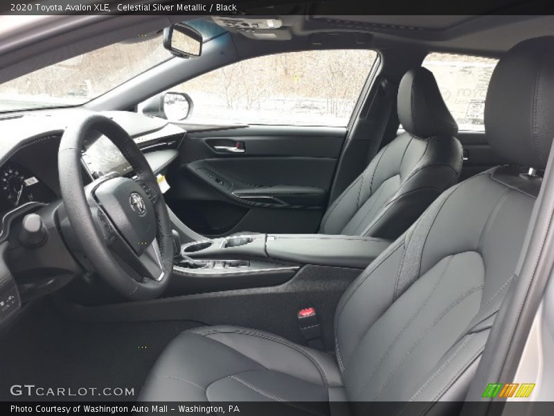 Front Seat of 2020 Avalon XLE