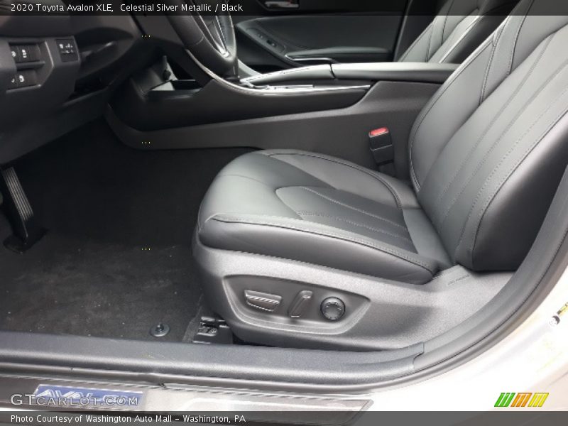 Front Seat of 2020 Avalon XLE