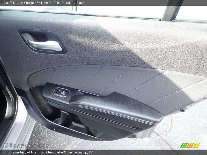 Billet Metallic / Black 2017 Dodge Charger SXT AWD