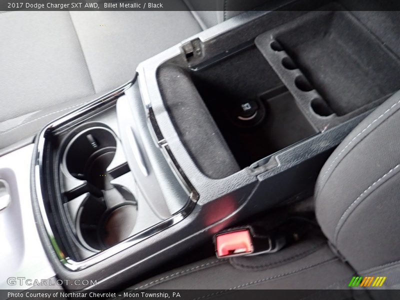 Billet Metallic / Black 2017 Dodge Charger SXT AWD