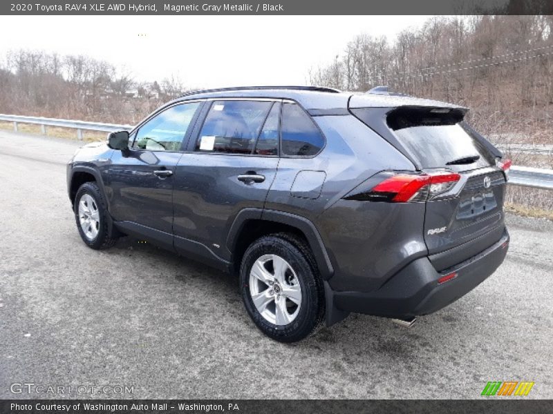 Magnetic Gray Metallic / Black 2020 Toyota RAV4 XLE AWD Hybrid