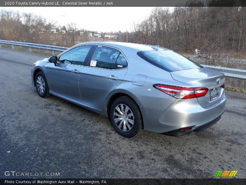 Celestial Silver Metallic / Ash 2020 Toyota Camry Hybrid LE