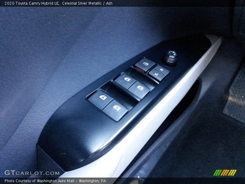 Celestial Silver Metallic / Ash 2020 Toyota Camry Hybrid LE
