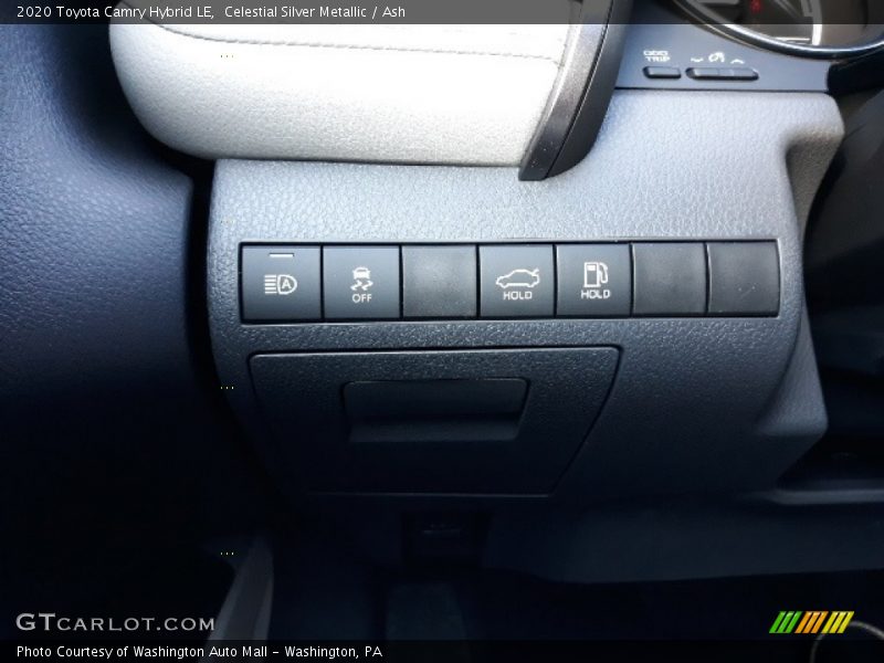 Celestial Silver Metallic / Ash 2020 Toyota Camry Hybrid LE