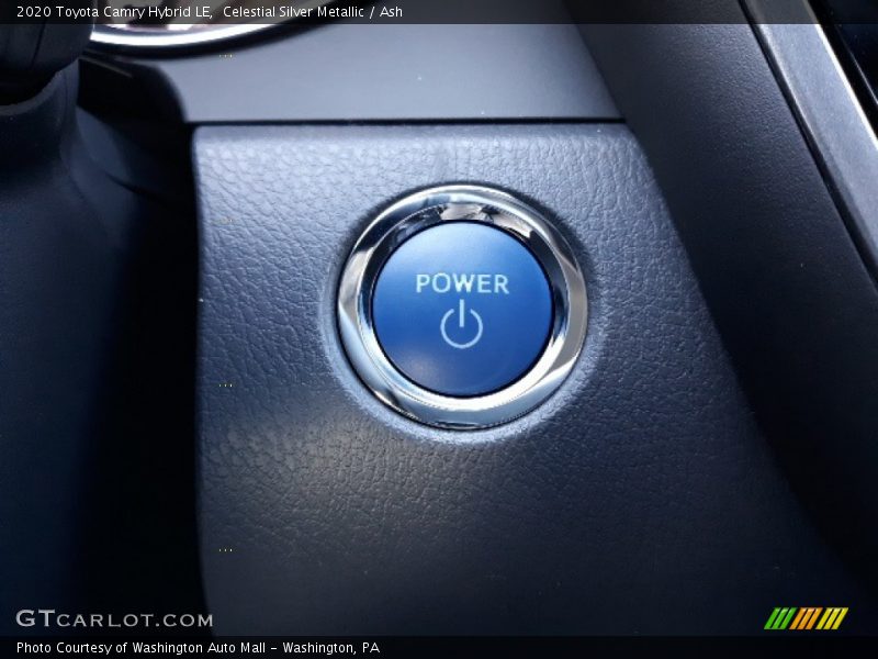 Celestial Silver Metallic / Ash 2020 Toyota Camry Hybrid LE
