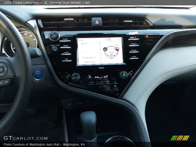 Celestial Silver Metallic / Ash 2020 Toyota Camry Hybrid LE
