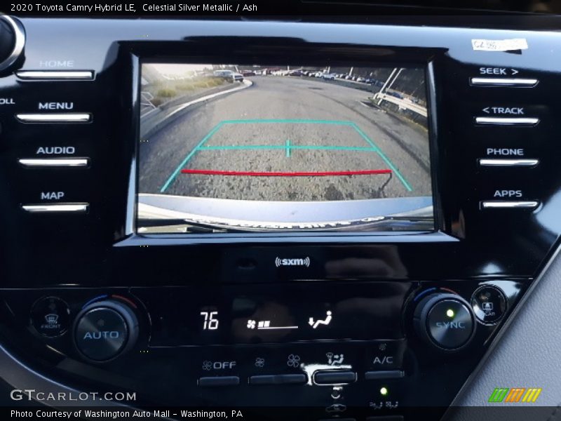 Celestial Silver Metallic / Ash 2020 Toyota Camry Hybrid LE