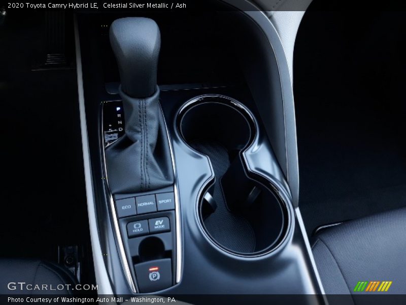 Celestial Silver Metallic / Ash 2020 Toyota Camry Hybrid LE