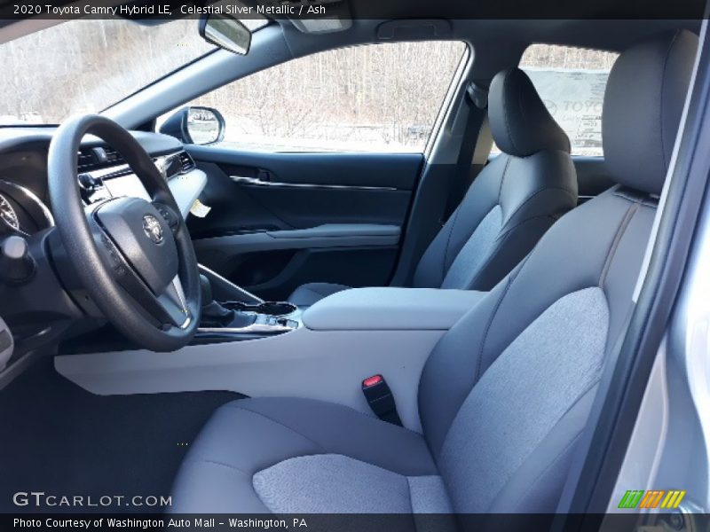 Celestial Silver Metallic / Ash 2020 Toyota Camry Hybrid LE
