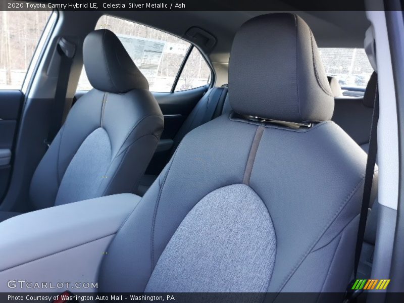 Celestial Silver Metallic / Ash 2020 Toyota Camry Hybrid LE