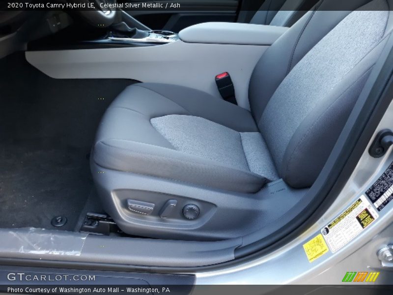 Celestial Silver Metallic / Ash 2020 Toyota Camry Hybrid LE