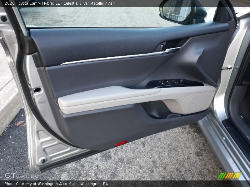 Celestial Silver Metallic / Ash 2020 Toyota Camry Hybrid LE