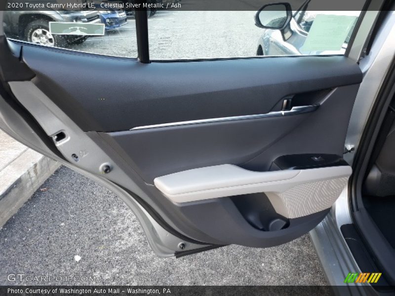 Celestial Silver Metallic / Ash 2020 Toyota Camry Hybrid LE
