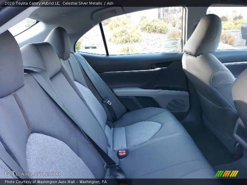 Celestial Silver Metallic / Ash 2020 Toyota Camry Hybrid LE