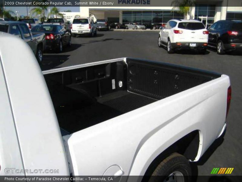 Summit White / Ebony 2009 Chevrolet Colorado Regular Cab
