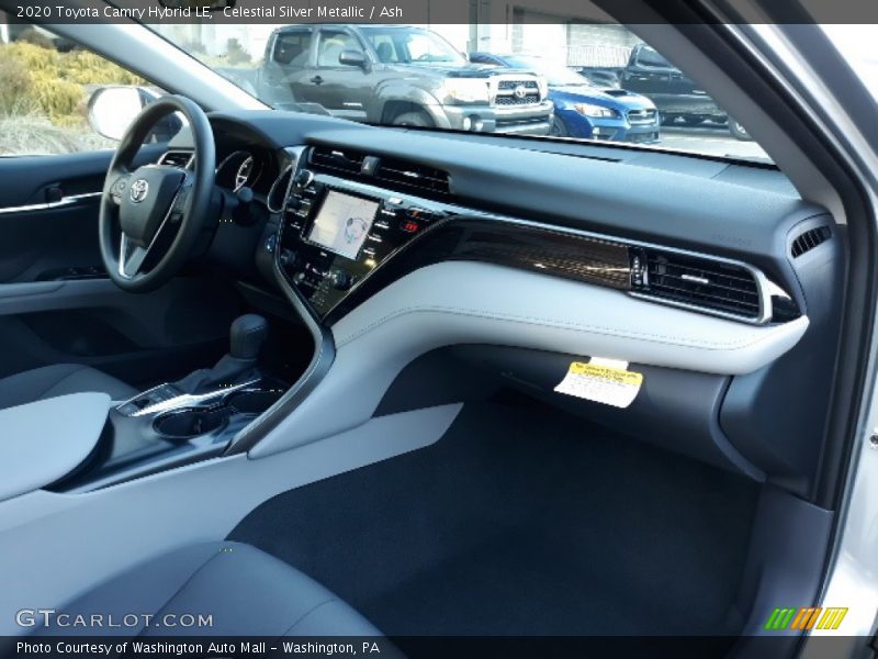 Celestial Silver Metallic / Ash 2020 Toyota Camry Hybrid LE