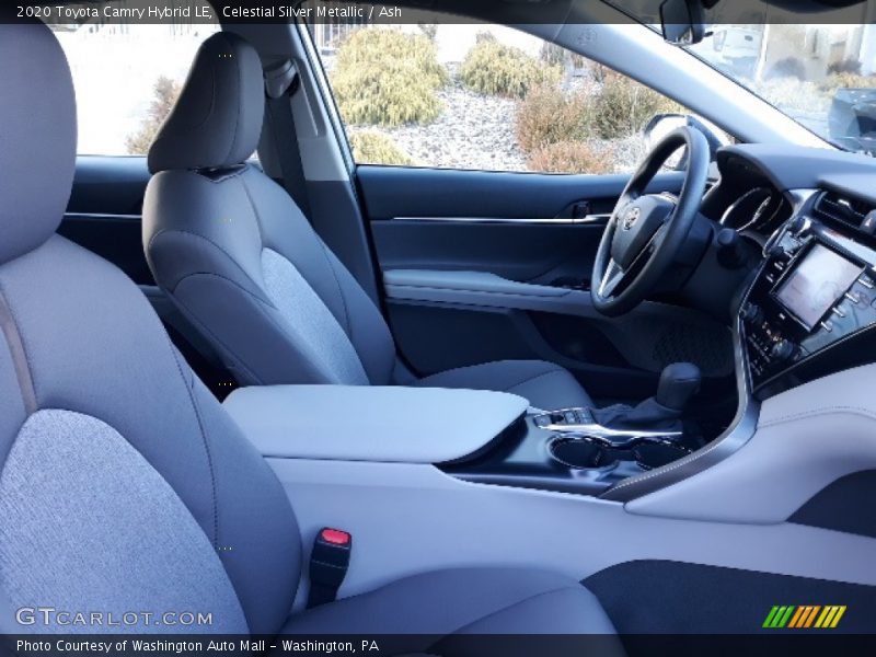 Celestial Silver Metallic / Ash 2020 Toyota Camry Hybrid LE