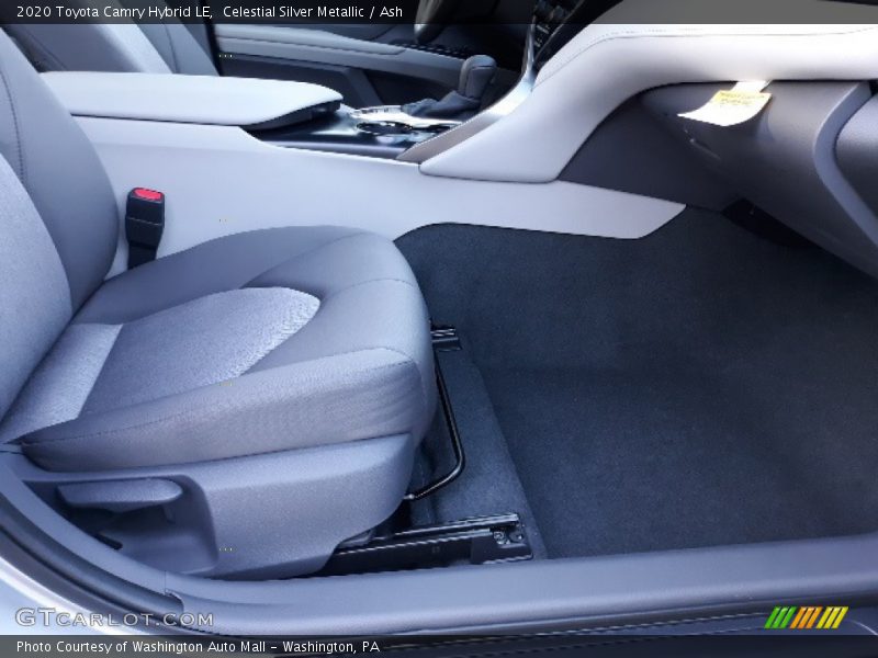 Celestial Silver Metallic / Ash 2020 Toyota Camry Hybrid LE