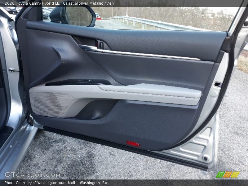 Celestial Silver Metallic / Ash 2020 Toyota Camry Hybrid LE