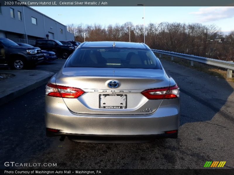 Celestial Silver Metallic / Ash 2020 Toyota Camry Hybrid LE