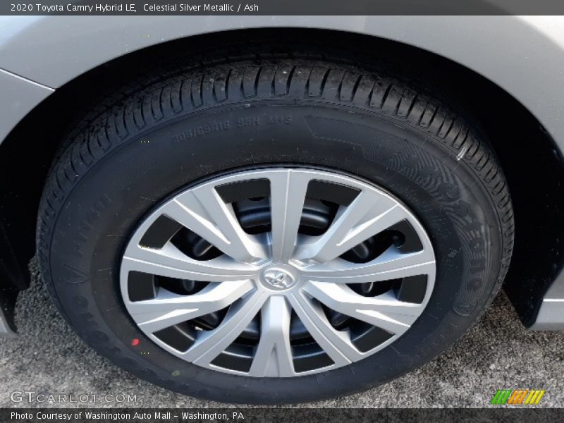 Celestial Silver Metallic / Ash 2020 Toyota Camry Hybrid LE
