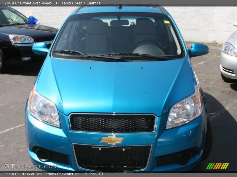 Tahiti Green / Charcoal 2009 Chevrolet Aveo Aveo5 LT