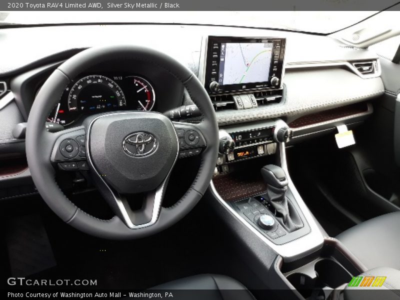 Silver Sky Metallic / Black 2020 Toyota RAV4 Limited AWD