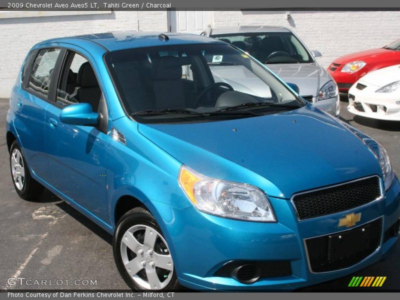 Tahiti Green / Charcoal 2009 Chevrolet Aveo Aveo5 LT