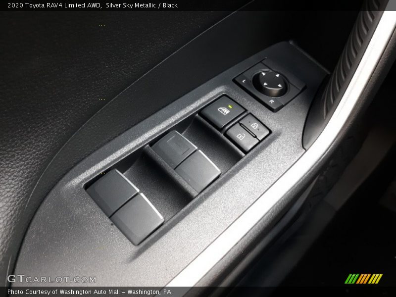 Controls of 2020 RAV4 Limited AWD