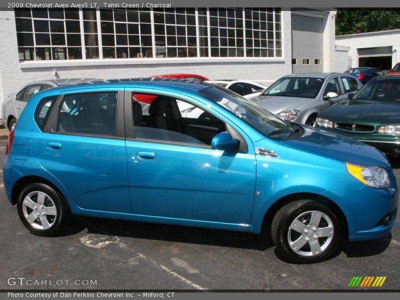 Tahiti Green / Charcoal 2009 Chevrolet Aveo Aveo5 LT