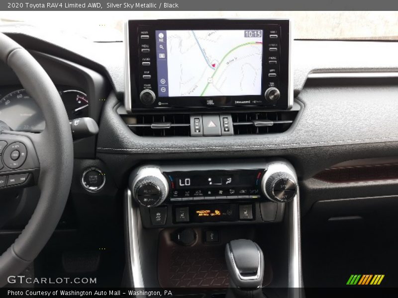 Controls of 2020 RAV4 Limited AWD