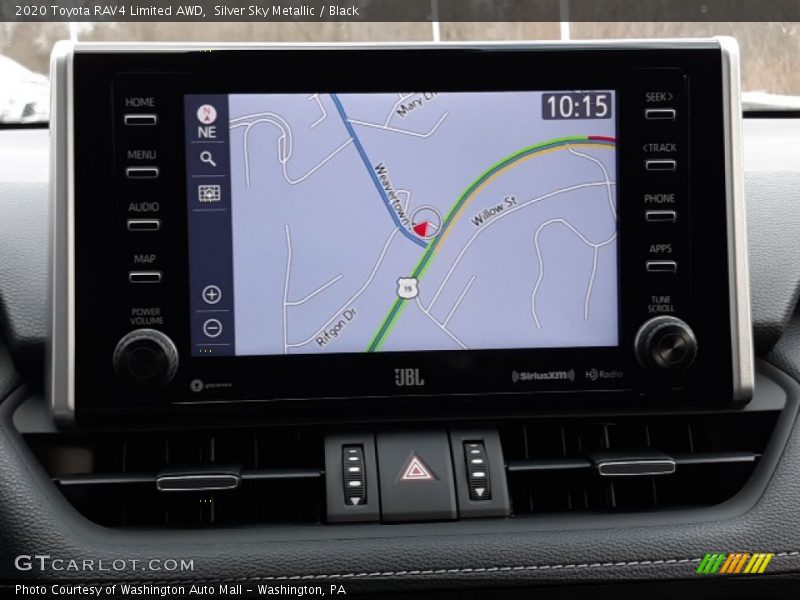 Navigation of 2020 RAV4 Limited AWD
