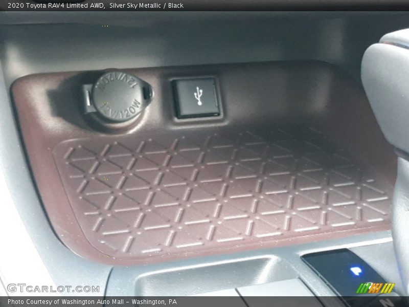 Silver Sky Metallic / Black 2020 Toyota RAV4 Limited AWD