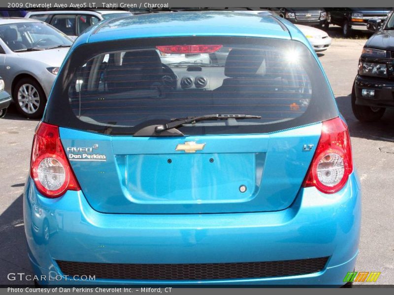 Tahiti Green / Charcoal 2009 Chevrolet Aveo Aveo5 LT