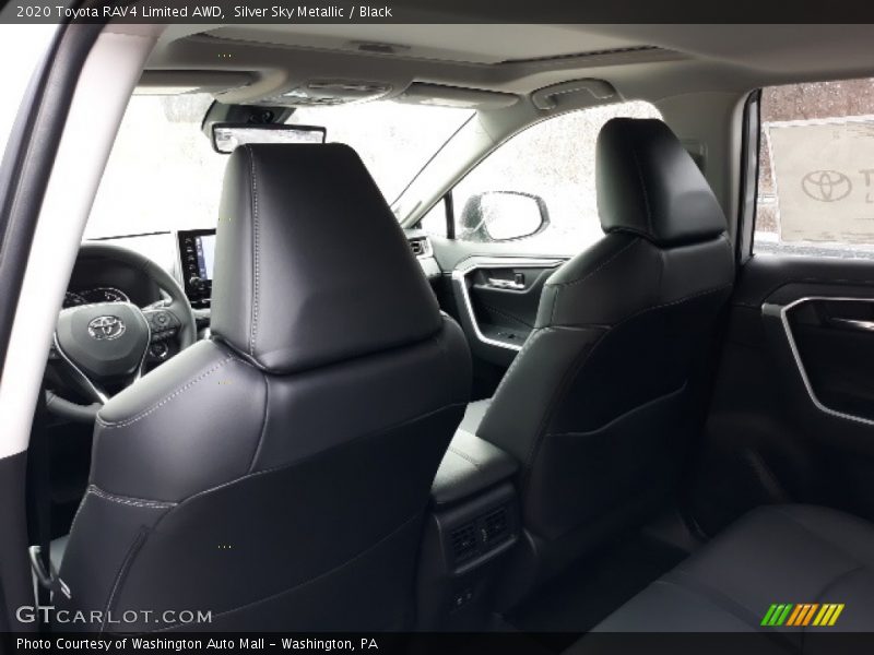 Silver Sky Metallic / Black 2020 Toyota RAV4 Limited AWD