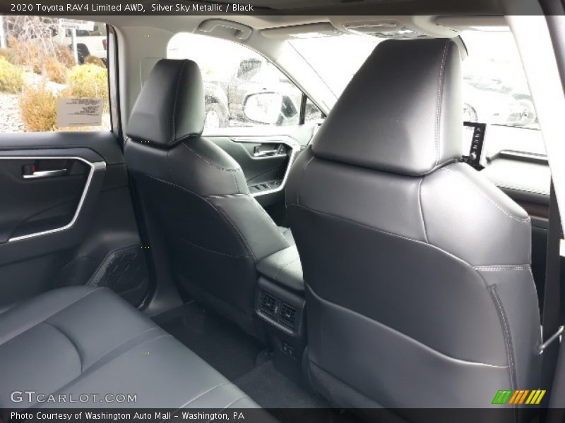 Silver Sky Metallic / Black 2020 Toyota RAV4 Limited AWD